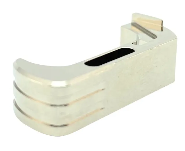 Buy Cross Armory CRG5MCSV Extended Mag Catch Silver for Glock Gen4-5 Aluminum online