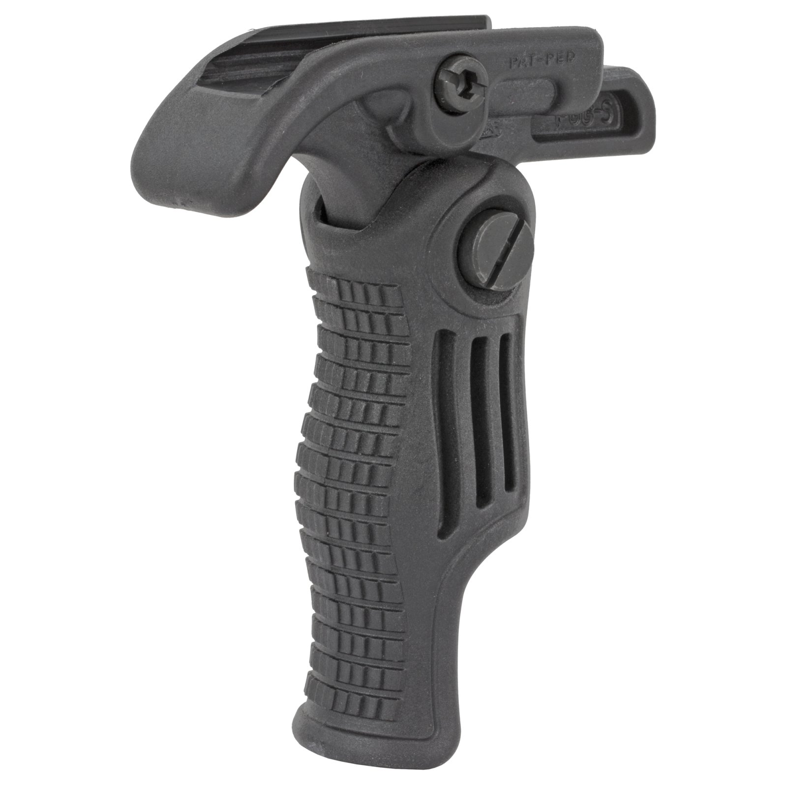 FAB Defense FX-FGGSB Tactical Folding Foregrip Black Polymer 1913 Rail - FAB Defense