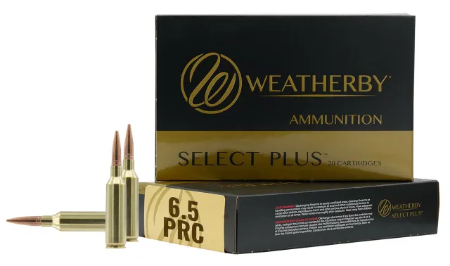Weatherby R65PRC156EH Select Plus 6.5 PRC 156gr Elite Hunter Ammo - Weatherby - 6.5 PRC