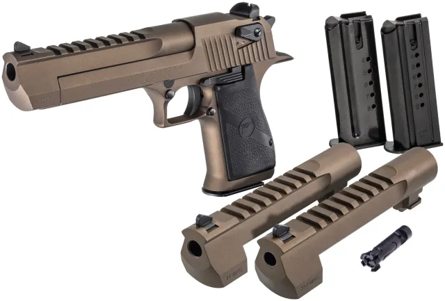 Buy MR DEXIX6BB 6" Burnt Bronze .50AE/.44MAG/.357MAG Gas-Operated Semiautomatic online