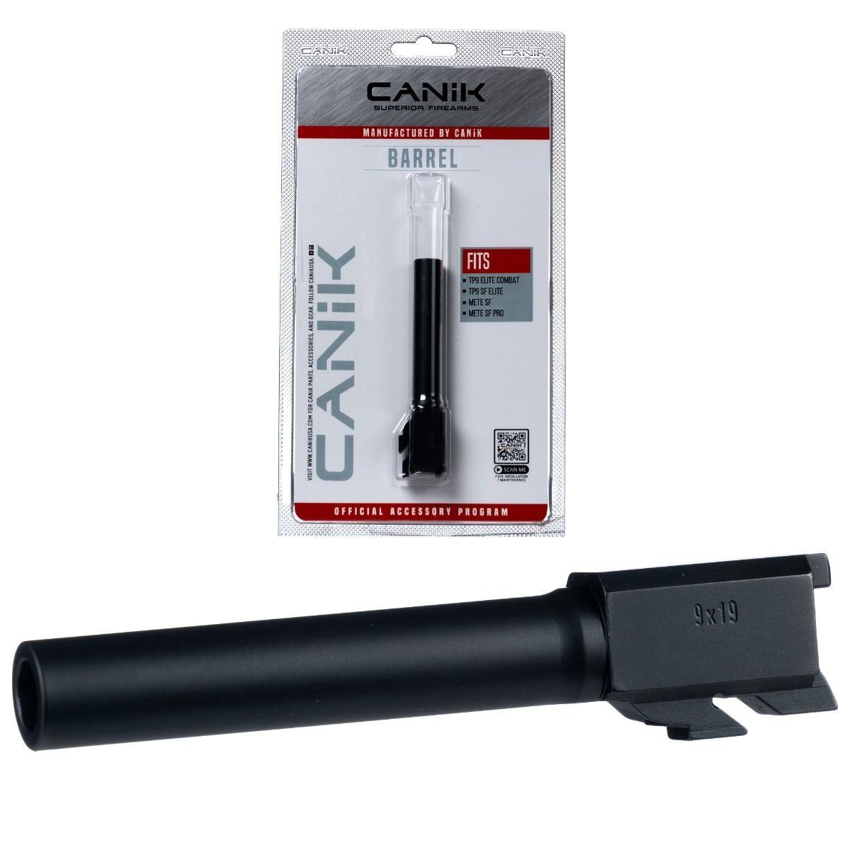 Century Arms Canik PACN0003 Steel 9x19mm Luger Barrel Black