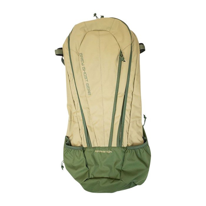 Buy Grey Ghost Gear GTG5874 Apparition SBR Bag, Tan/OD, 1200 Cu In, Rain Fly online
