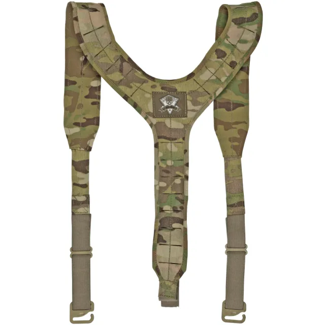 Buy Grey Ghost Gear 9037-5 UGF 3 Point Suspenders, MultiCam, MOLLE/PALS online