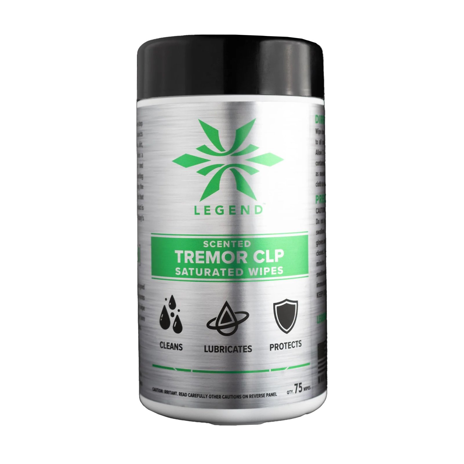 Legend Outdoor Gear TRMR-SW-75 Scented CLP Lubricating Wipes, 75 Count - Legend Outdoor Gear