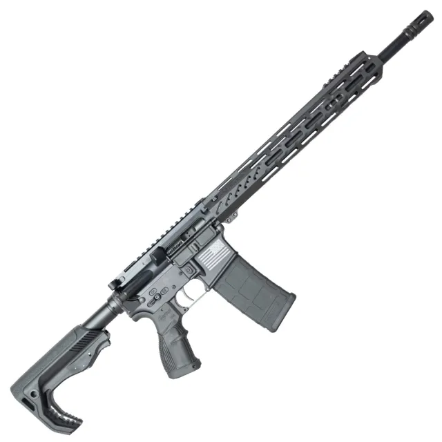 Fostech Tech Stryker 5.56 NATO 16 In Black Mach 2 Handguard - FOS