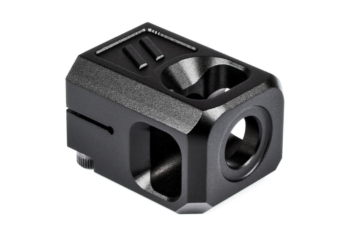 ZEV Technologies COMP-PRO-V2 9mm Black 1/2x28 Compensator - ZEV Technologies - 9mm