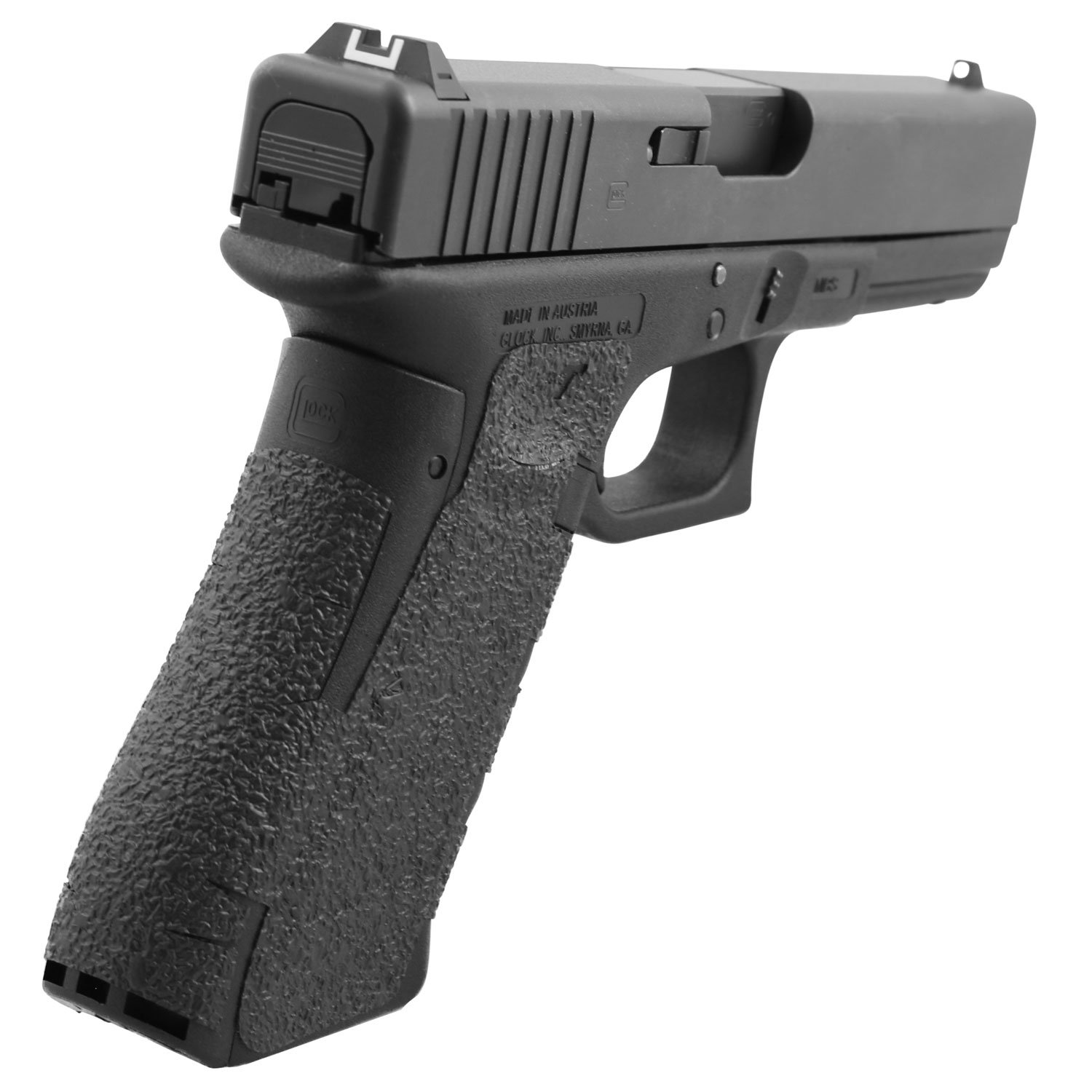 Talon Grips 379R Black Textured Rubber Grip for Glock Gen5 Models - TALON Grips Inc - GLOCK 17 GEN 5