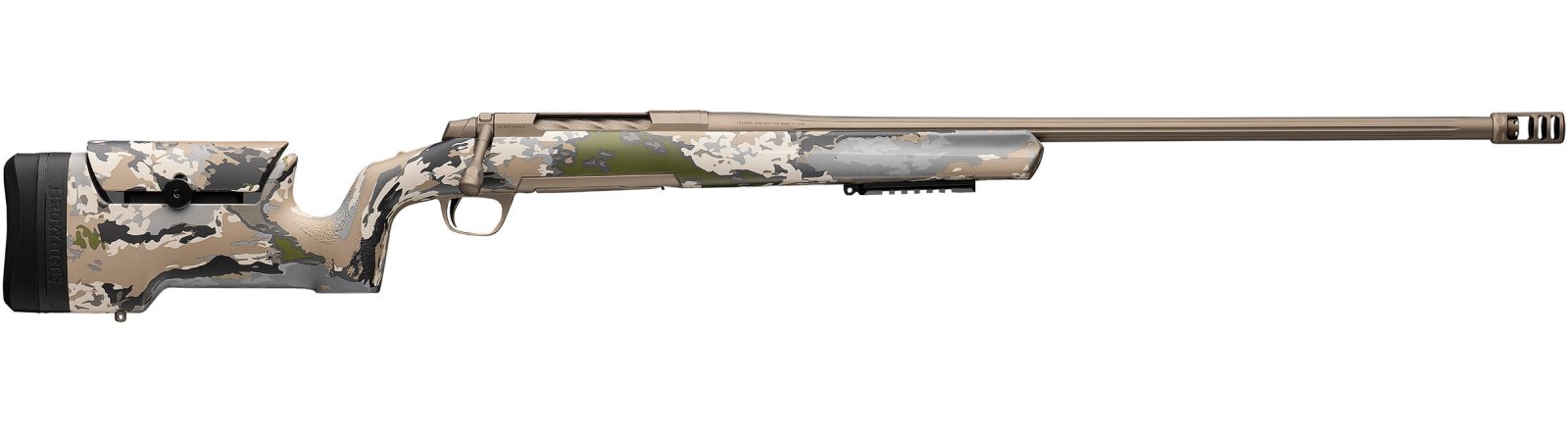 Browning 036107298 X-Bolt 2 HC MAX LR 7MM PRC 26" Heavy Sporter Smoked Bronze Cerakote Rifle - Browning - 7MM PRC