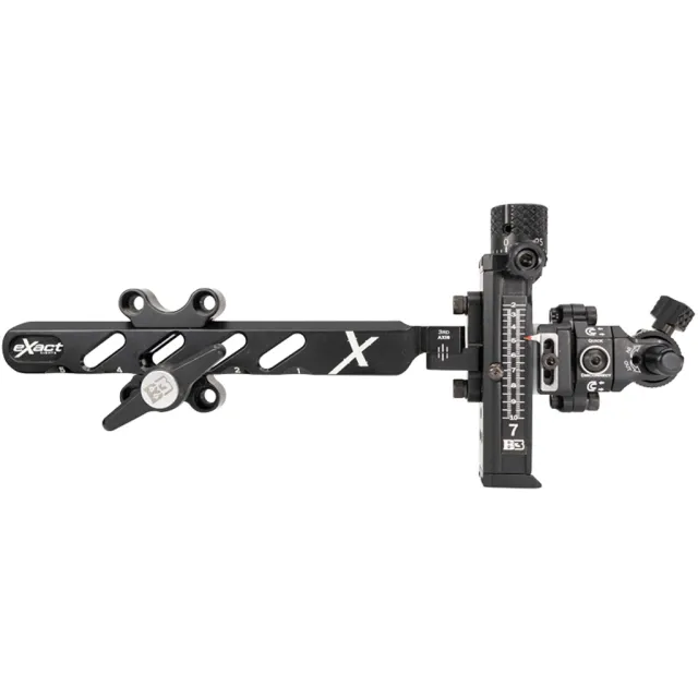 B3 EXCT-3DQ2-LH-M 3D Q2 Mathews Bar Sight LH, 6" Aluminum, 3-Axis Adjustments - B3