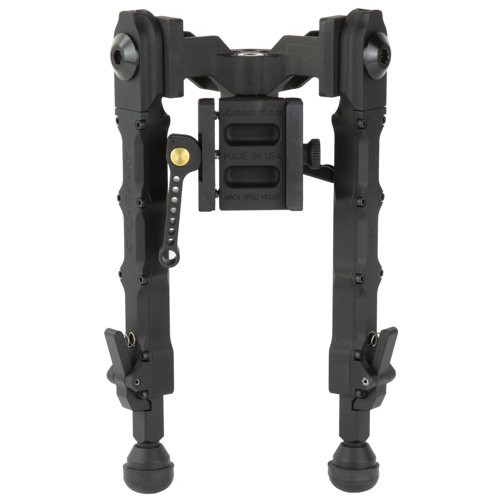 Accu-Tac WBASQD-0500 WB-5 Bipod, Black - Accu-Tac