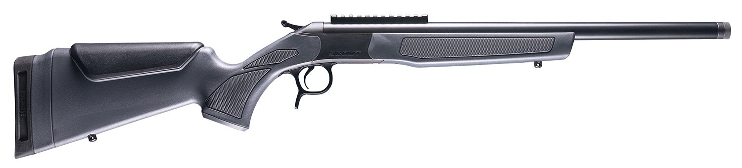 CVA CR4445 Scout TD 444 Marlin 22" Blued/Black with Brake & Rail - CVA - 444 Marlin
