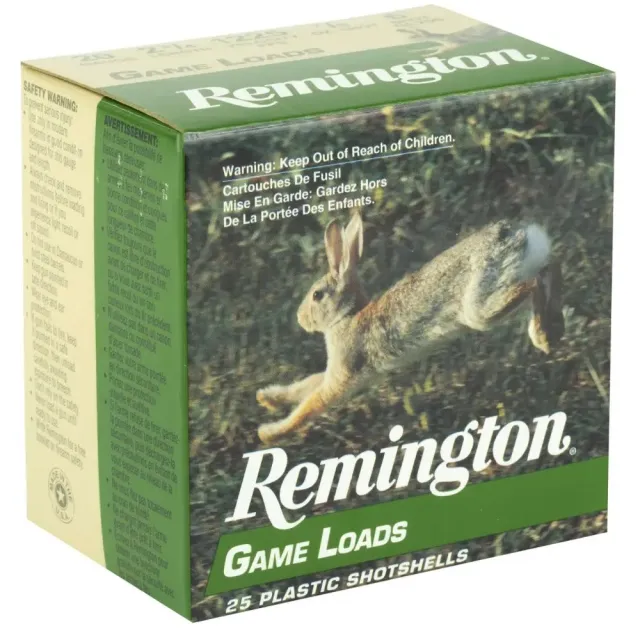 Remington Game Load 20040 20 Gauge 2.75 in 7/8 oz #6 Shot 25 Rounds - Remington Arms Company, LLC - 20 Gauge