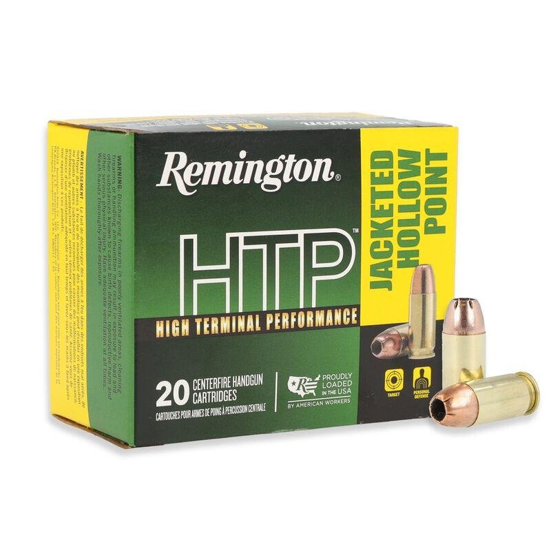 Buy Remington HTP 45 Auto, 230gr JHP Ammo, Pack of 20 Rounds online
