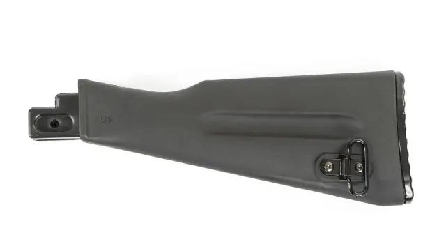 Arsenal Black Warsaw Length Buttstock Assembly with Trap Door for Stamped Receivers - Arsenal