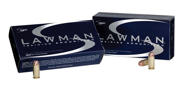 Buy Speer 53826 Lawman 9mm 147gr TMJ Flat Nose Clean-Fire Ammo 50 Rounds online