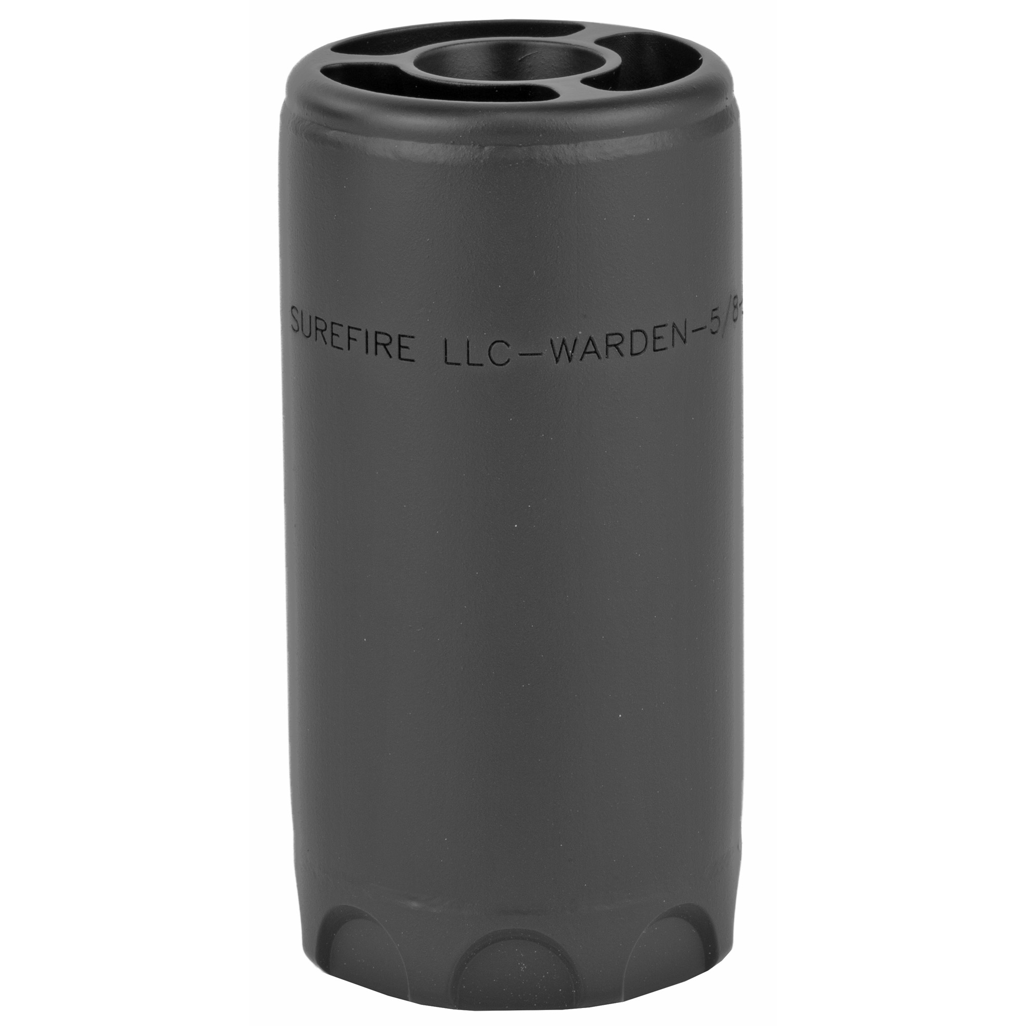 SureFire WARDEN-5/8-24-BK Blast Regulator 5.56/7.62mm Black - SureFire - 7.62MM