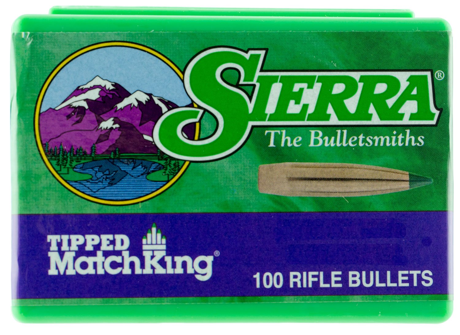 Sierra Bullets Tipped MatchKing 6.5mm .264 130 Grain - Sierra Bullets - .264