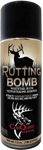 ConQuest 160232 Deer Lure Rutting Buck Bomb Aerosol 7oz - ConQuest