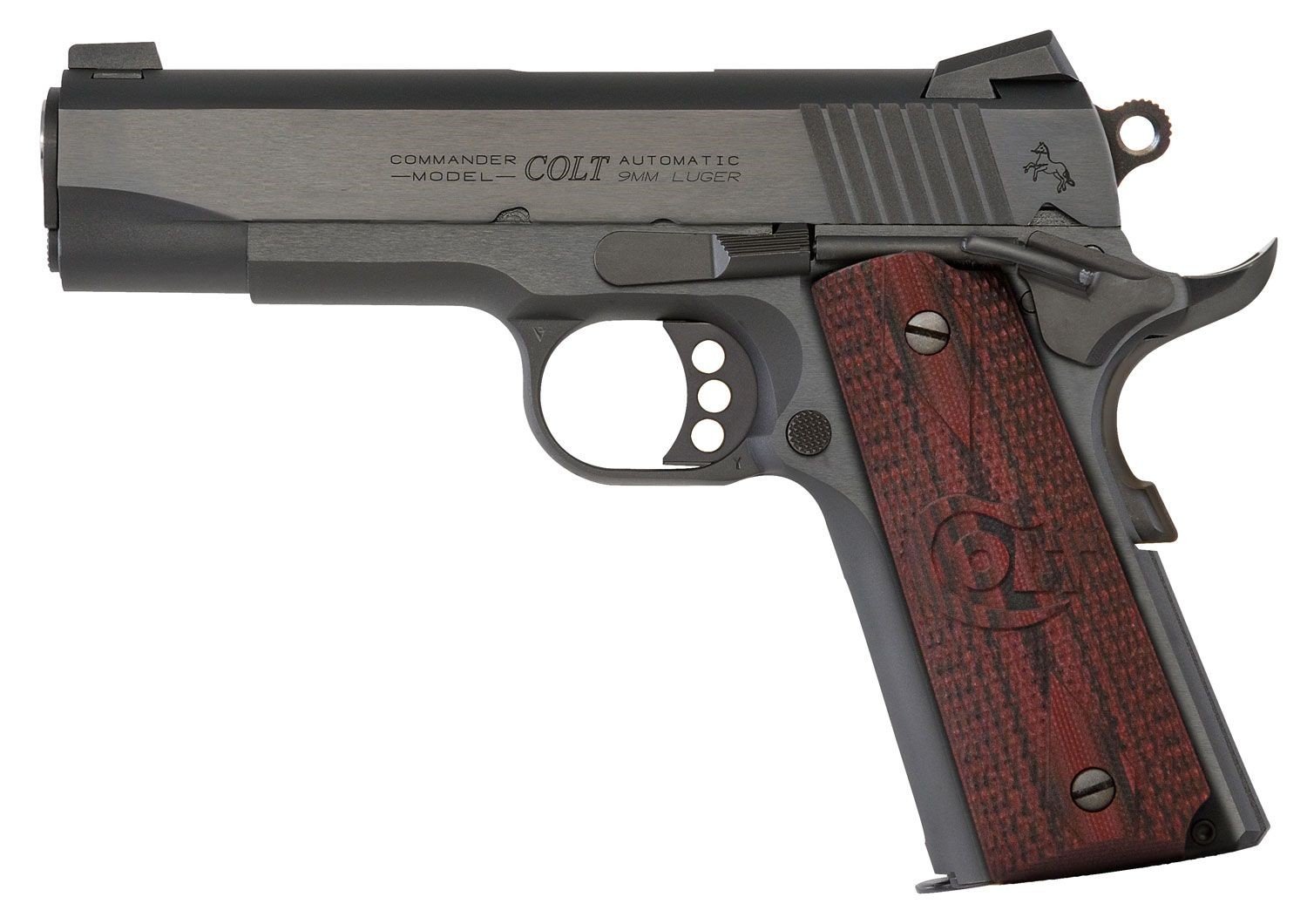Buy Colt 1911 Combat Commander 9mm 4.25in 9rd Semi-Automatic Pistol (O4942XE) online