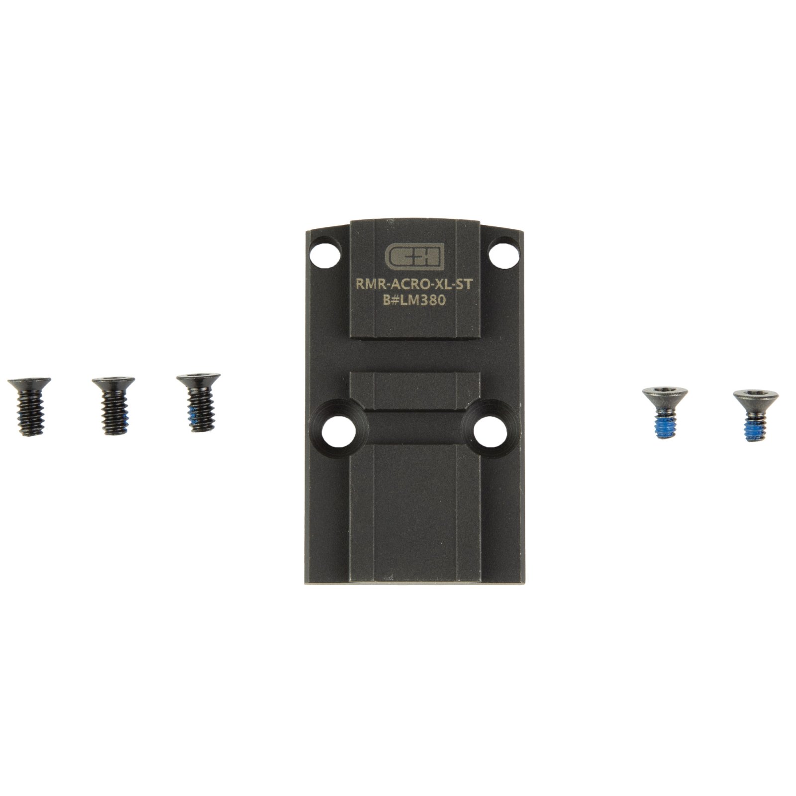 Buy C&H Precision RMR-ACRO-XL-ST Optic Mount Plate, Anodized Black Finish online