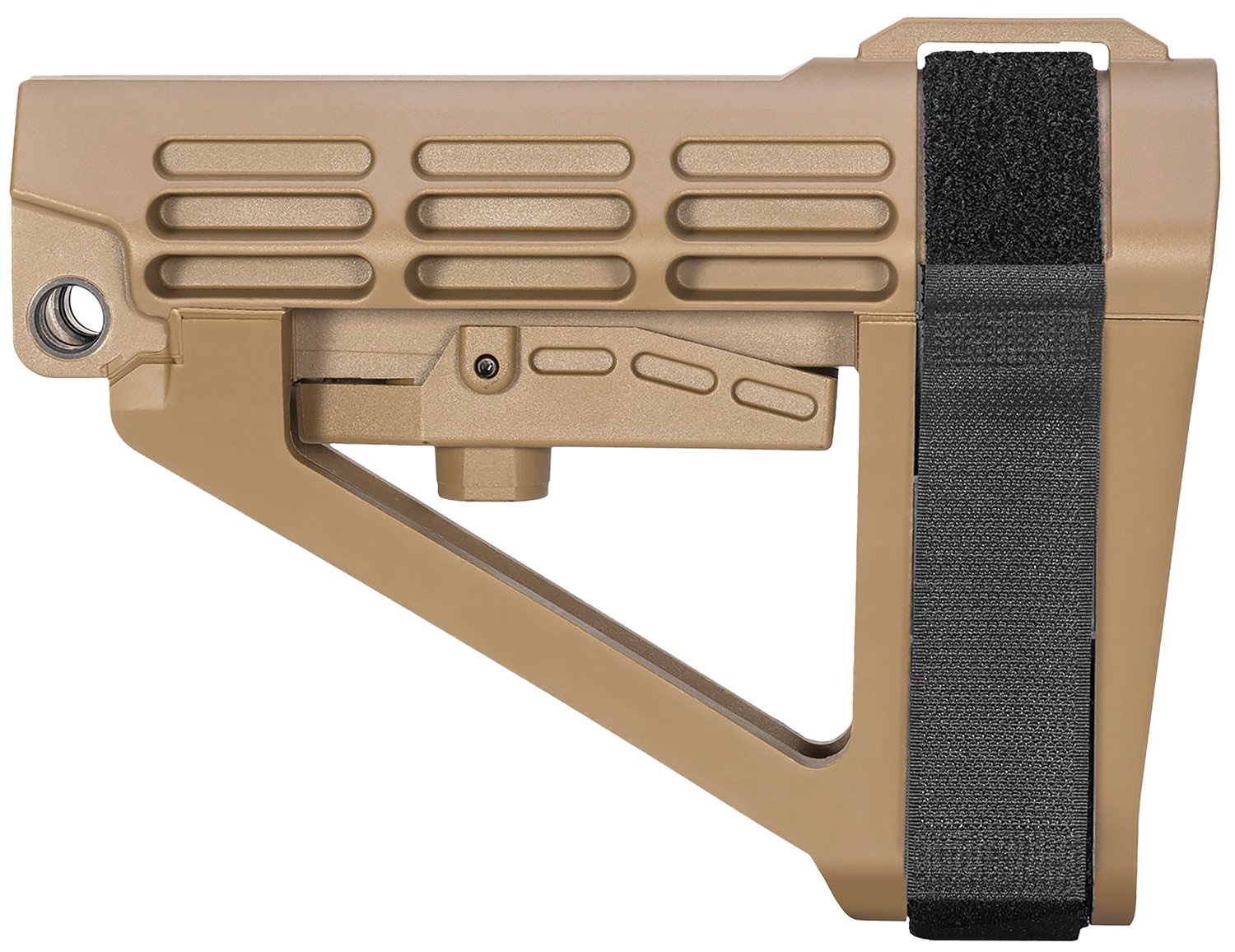 SB Tactical SBA4 Pistol Stabilizing Brace FDE 5-Position Adjustable - SB Tactical - SBA4