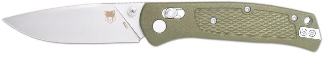 CobraTec Knives EDC Scout Grivory Bar Lock Folding Blade OD Green - CobraTec Knives