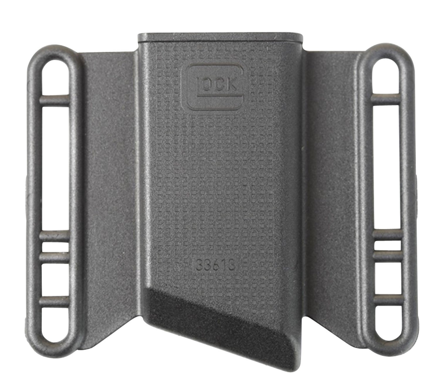 Glock MP033613 Mag Pouch OWB Black Polymer Belt Slide Mount Up To 2.25... - Glock