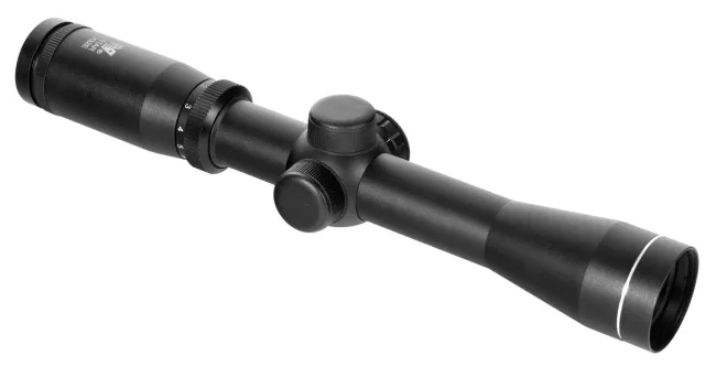 NcStar SEPB2732B Pistolero 2-7x32mm Red Plex Reticle Scope Black - NcSTAR - 32MM