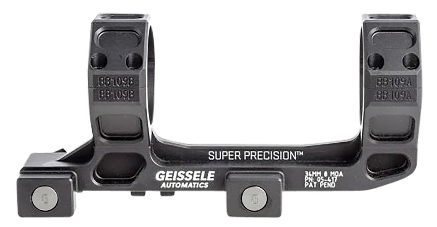 Geissele 05417B AR15 Super Precision Scope Mount 7075-T6 Aluminum Black - Geissele - AR15 SUPER PRECISION