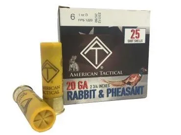 American Tactical ATIACL20G6C 20GA 1220fps Shotgun Shells - American Tactical Imports - 20GA