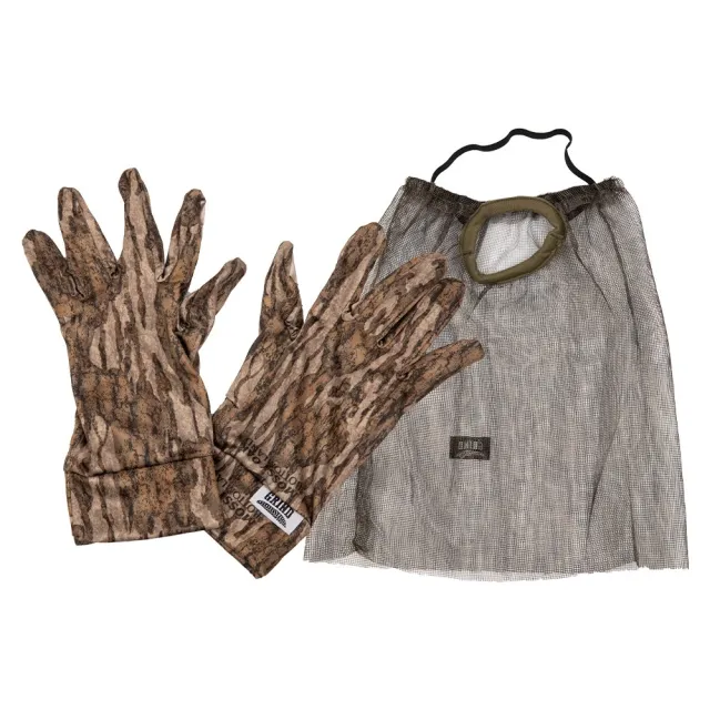 Buy The Grind Face Mask and Glove Combo Mossy Oak Bottomland online