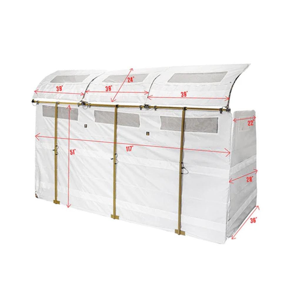 Rig'Em Right Panel Blind Snow Cover - AdvenTec LLC dba Rig Em Right Outdoors