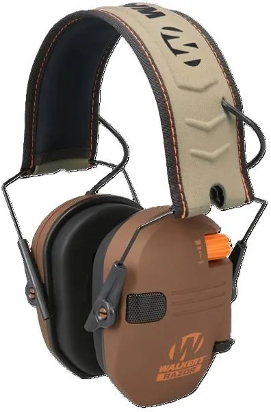 Walker's GWPRSEMLEB Razor Slim Electronic Muff 23 dB Over the Head - Walker's