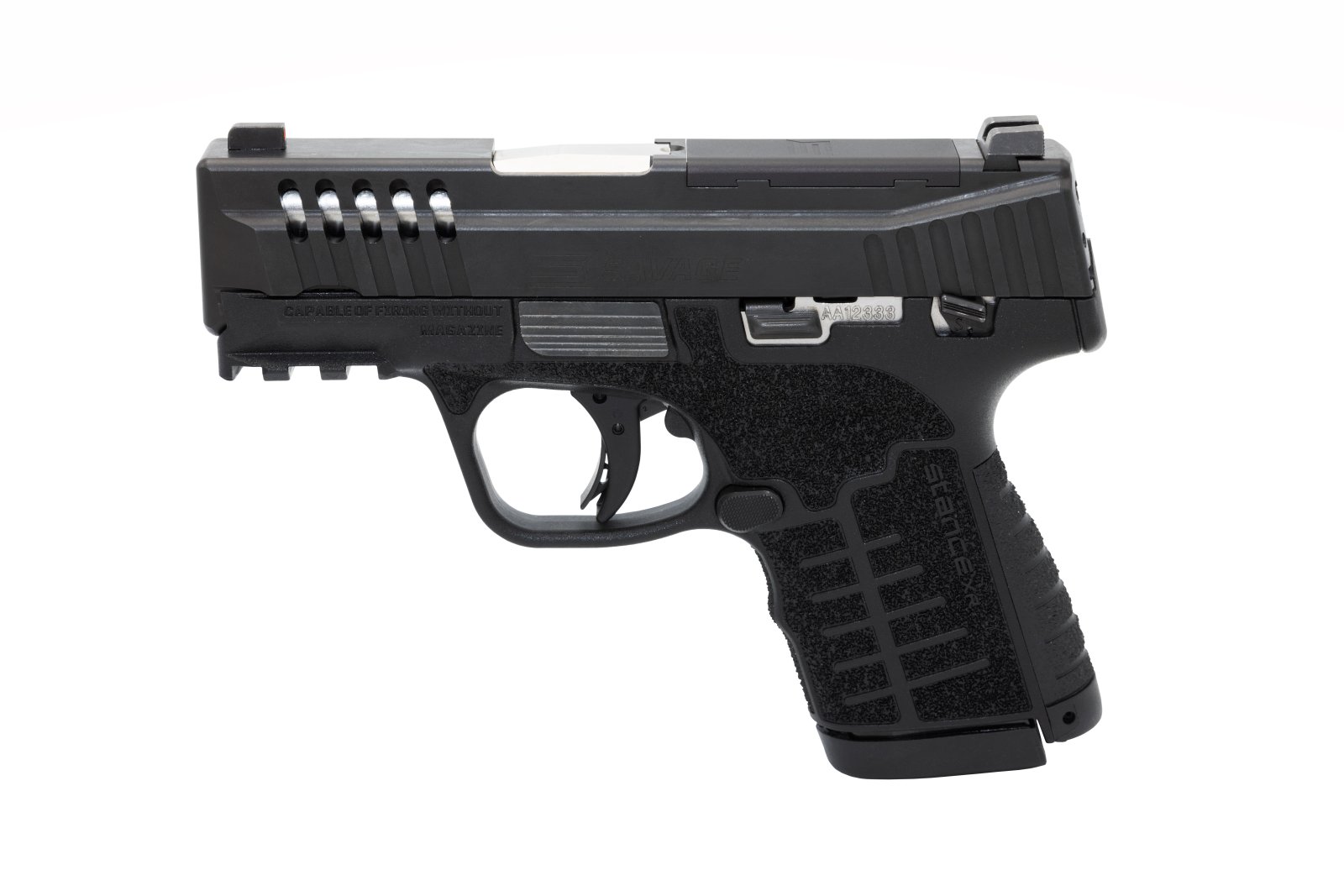Savage Stance XR MC9MS 9mm Pistol 3.2" Barrel Black 13 rd. - Savage Arms - 9mm