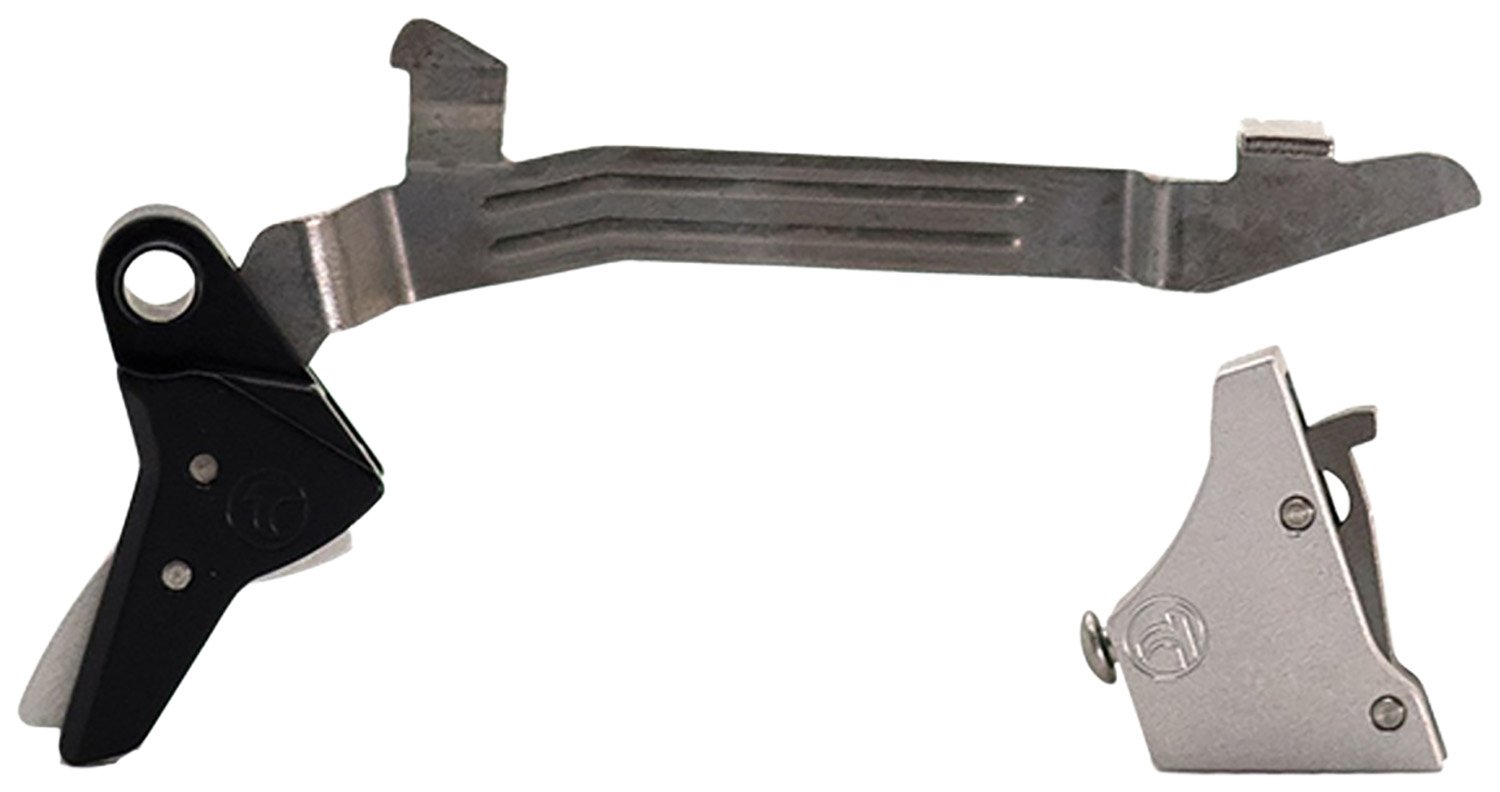 Timney ALPHAGLOCK34LRGSILVR Alpha Competition Trigger Silver Glock Gen3-4 - Timney Triggers