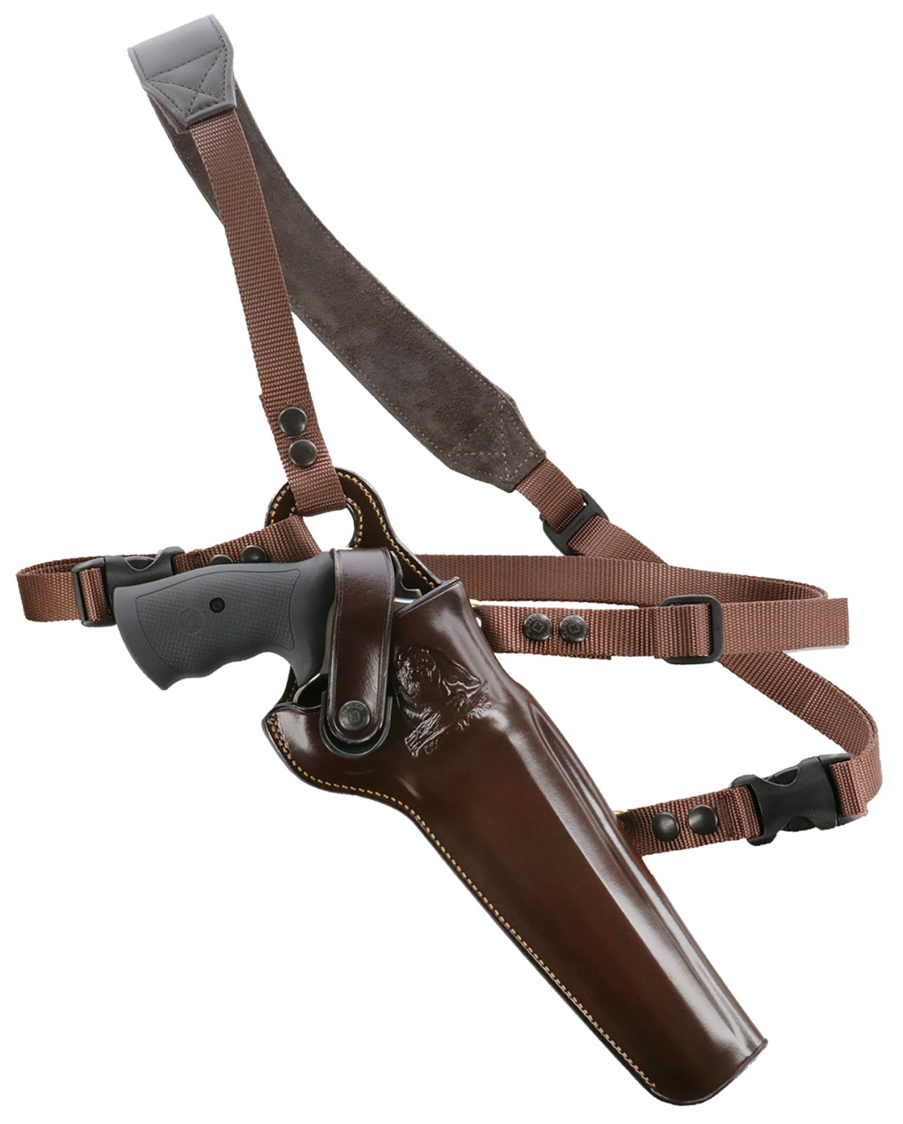 Buy Galco KK172H Kodiak Chest Holster Havana Brown Leather Right Hand online