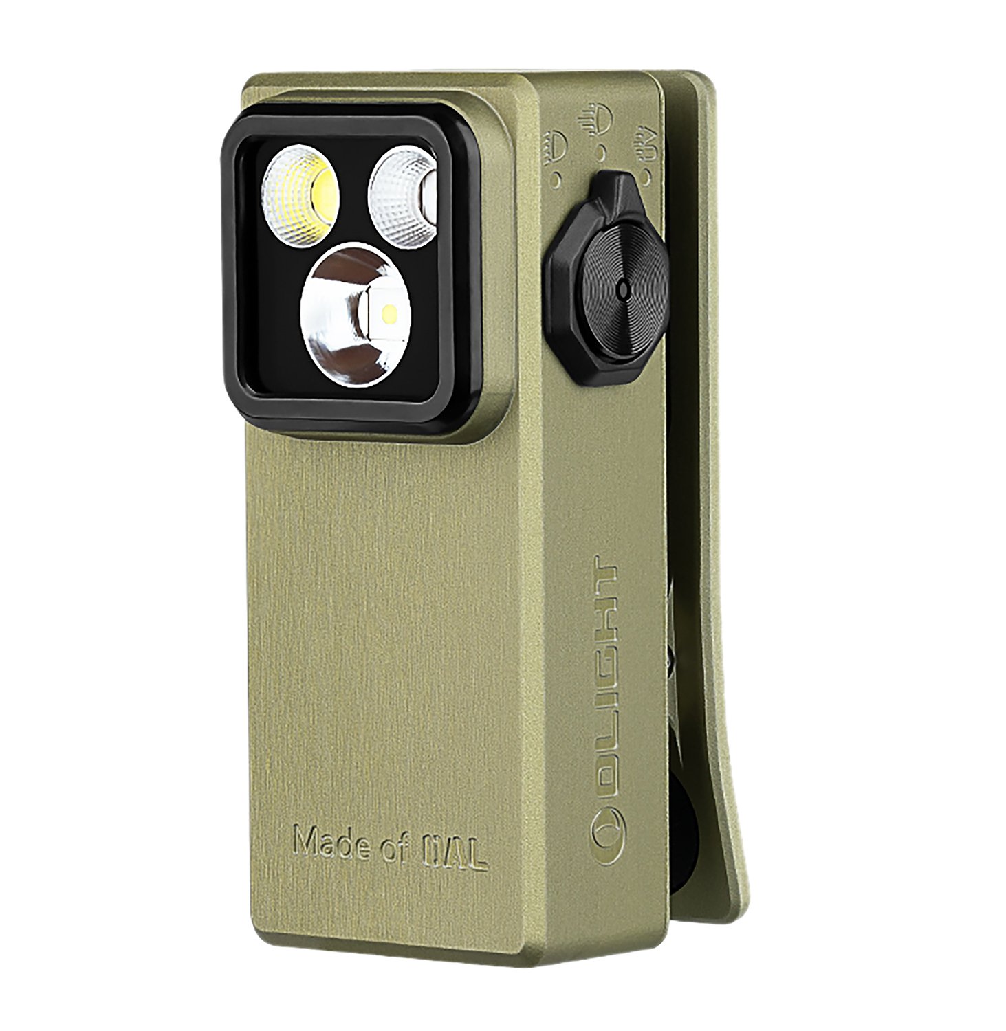 Buy Olightstore Usa Inc OCLIPULTRAOG Oclip OD Green Aluminum Alloy 300 Lumens online