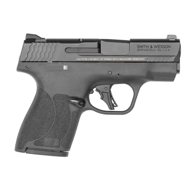 USED S&W M&P9 Shield Plus Handgun 9mm Luger 10rd Magazine 3.1 Barrel Manual Safety Black