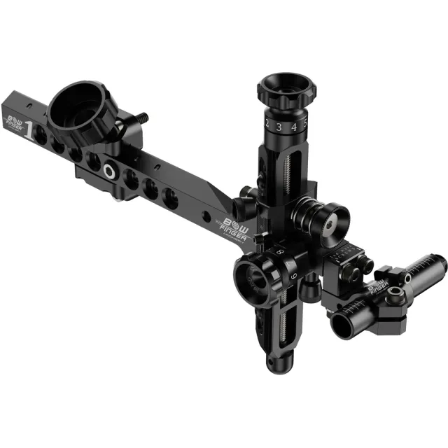 Buy Bowfinger 1 V2 Sight Black LH Adjustable Metal Sight with Tapes online