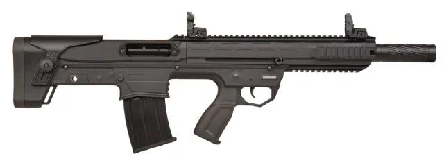 ADAM MPMF12B Macro Polo 12GA Bullpup 18" Semi-Auto Synthetic Black - Adams Arms - 12 Gauge