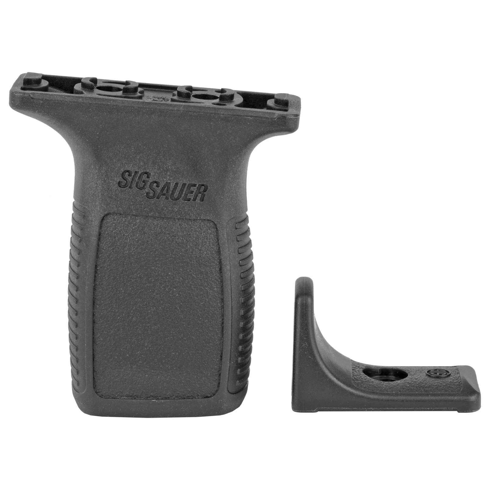 Sig Sauer KITTRDGRIPVEERTICALBLK Tread Vertical Grip Barricade Stop Black - Sig Sauer