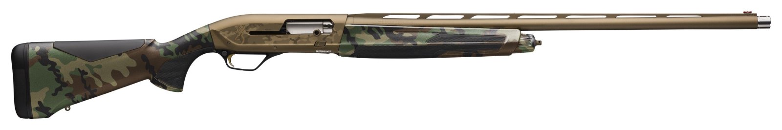 Browning Maxus II Wicked Wing 12 Gauge 28 in Burnt Bronze 4+1 Semi-Auto - Browning - 12 Gauge