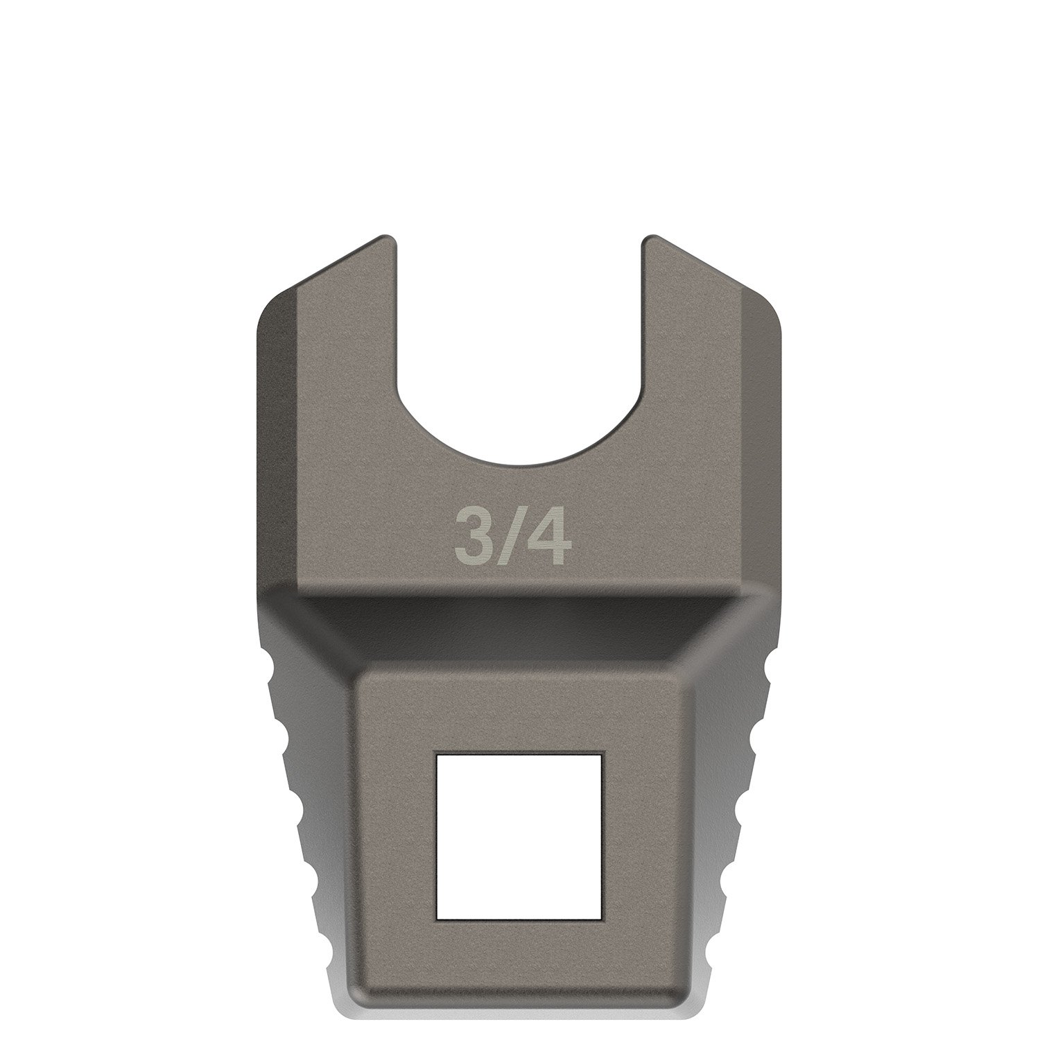 Real Avid Master-Fit 3/4in Muzzle Device Wrench, Titanium Coated Stainless Steel, AR-15 Compatible