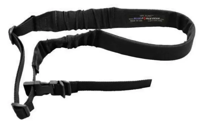 Blue Force Gear UDC200BGHKBK Black Cordura 35-55 In Padded Bungee - Blue Force Gear
