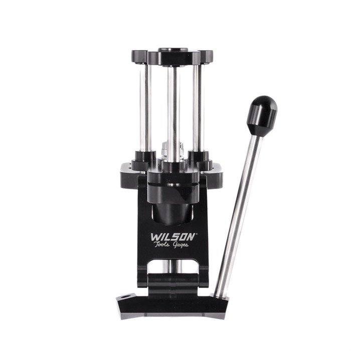 L.E. Wilson WIL-SSTP Single Stage Reloading Press Black/Stainless - L.E. Wilson