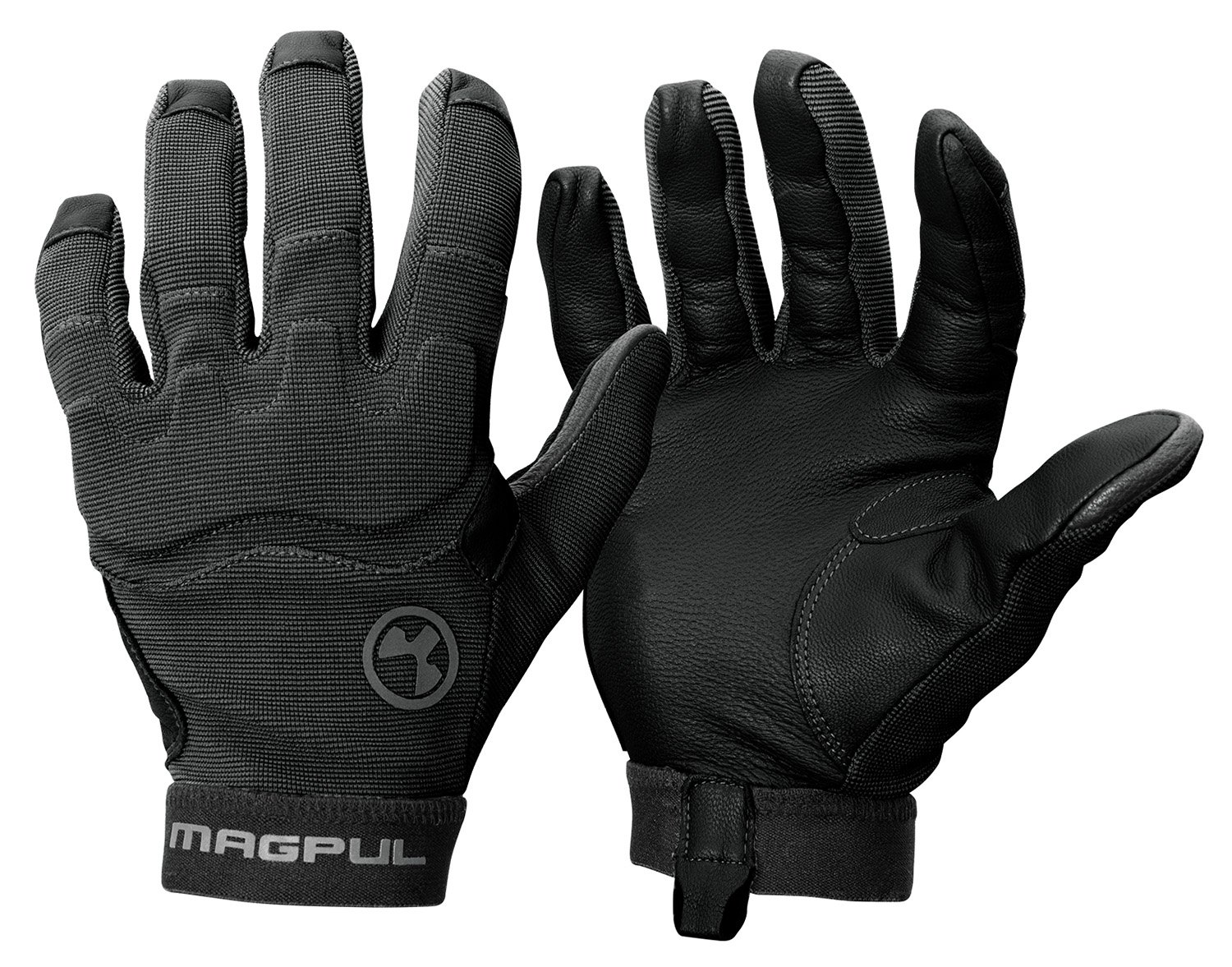 Magpul MAG1015-001 Patrol 2.0 Gloves Black Nylon/Leather Small - Magpul Industries
