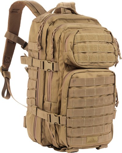 Red Rock 80126COY Assault Pack 28L Coyote with Laser-Cut MOLLE Webbing