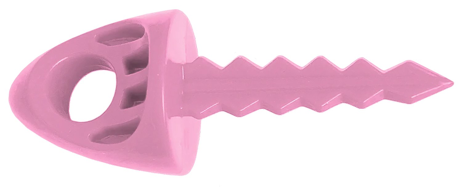 Targettack Llc Targettack Pink Polycarbonate Plastic 1" For Paper/Vinyl Targets 6 Pack - TTACK - 1"