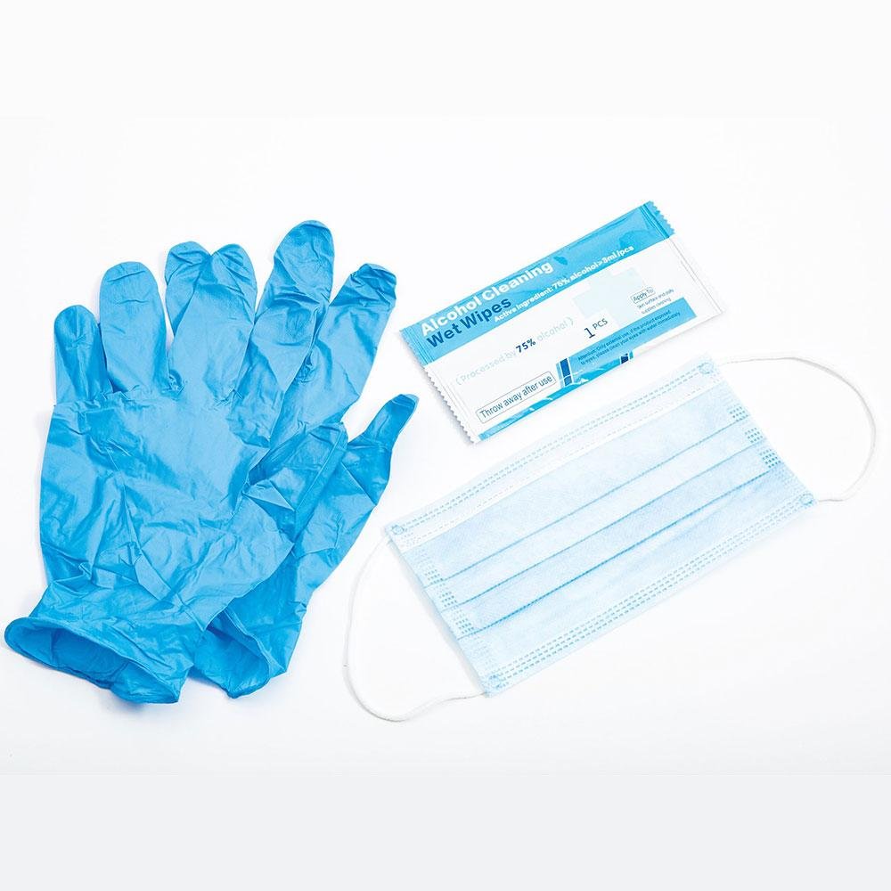 Honeywell Safety RWS-50101 Multi-Pack PPE Kit 3 Masks 3 Gloves 5 Wipes - Honeywell Safety Products USA