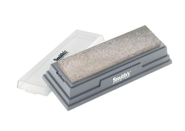 Smiths MBS6 Arkansas Bench Stone 6" Medium Stone Sharpener - Smith's Consumer Products